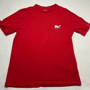 Vineyard Vines Kids Classic Red Tee